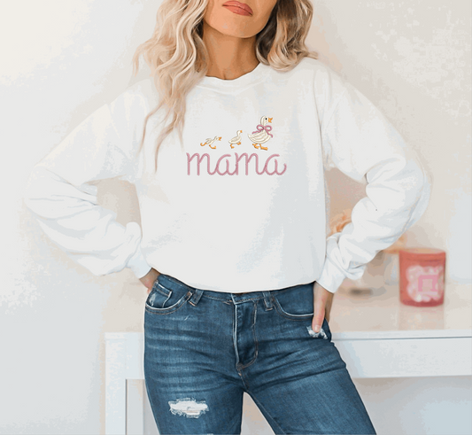 Mama Goose Crew - 2 Gosling (pink thread